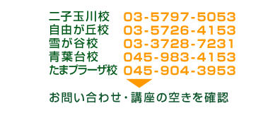 ��q�ʐ�Z 03-5797-5053
���R���u�Z 03-5726-4153
�Ⴊ�J�Z 03-3728-7231
�t��Z 045-983-4153
���܃v���[�U�Z 045-904-3953
��
���₢���킹�E�u���̋󂫂��m�F